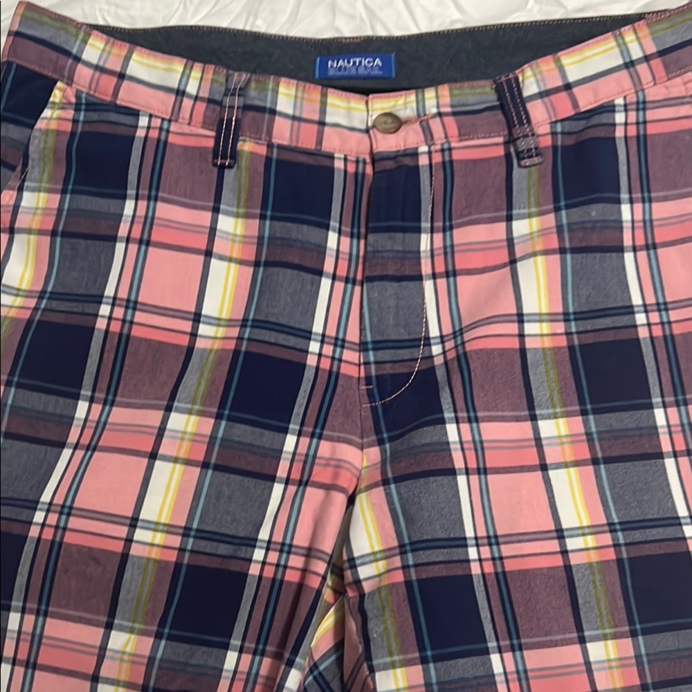 Nautica Multicolor Plaid Shorts